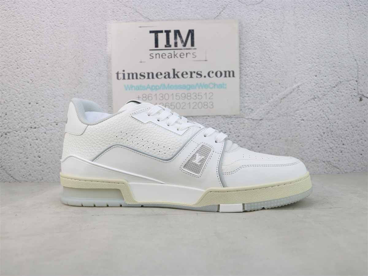 LV Trainer Sneaker White